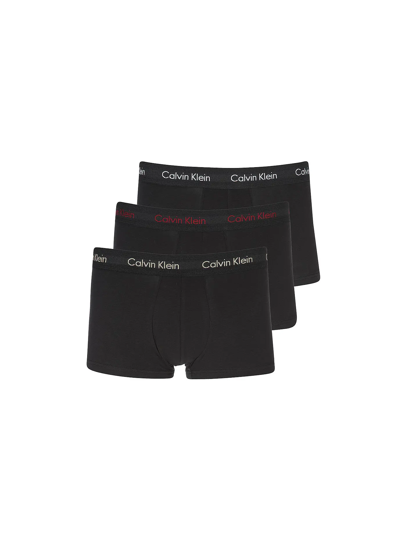 CALVIN KLEIN | Pants 3-er Pkg black | schwarz